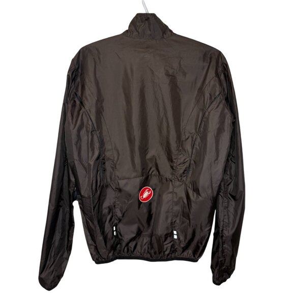 Castelli Squadra ER zip-up cycling jacket black men's size M - Picture 4 of 4